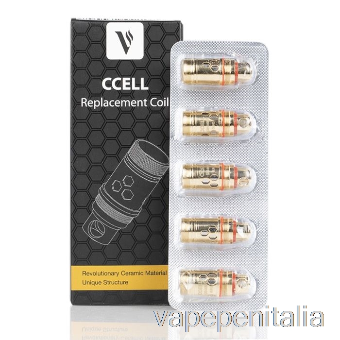 Vape In Italia Vaporesso Ccell Bobine Di Ricambio In Ceramica 0,9ohm Kanthal